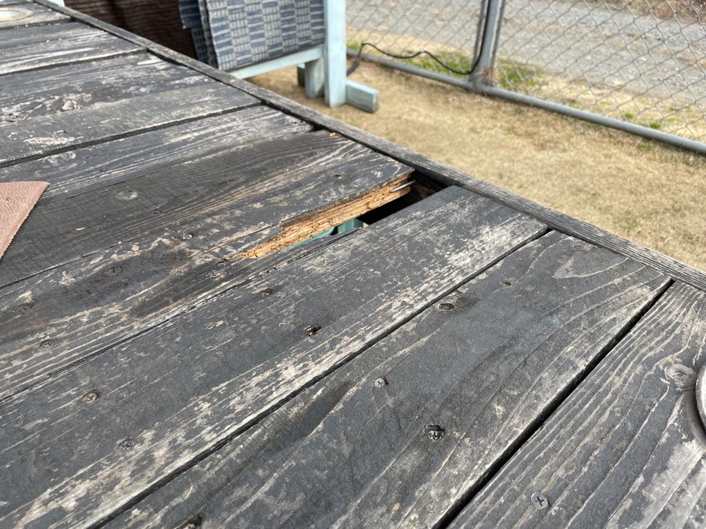 ウッドデッキやカーポート、台風来た時保険会社によって厳しい