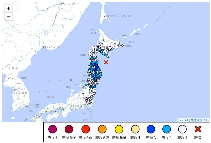 青森県でも8月11日に震度4！？東北は地震が多いので地震保険必須！？